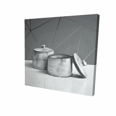 FONDO 16 x 16 in. Old Pot with Lid-Print on Canvas FO2788305